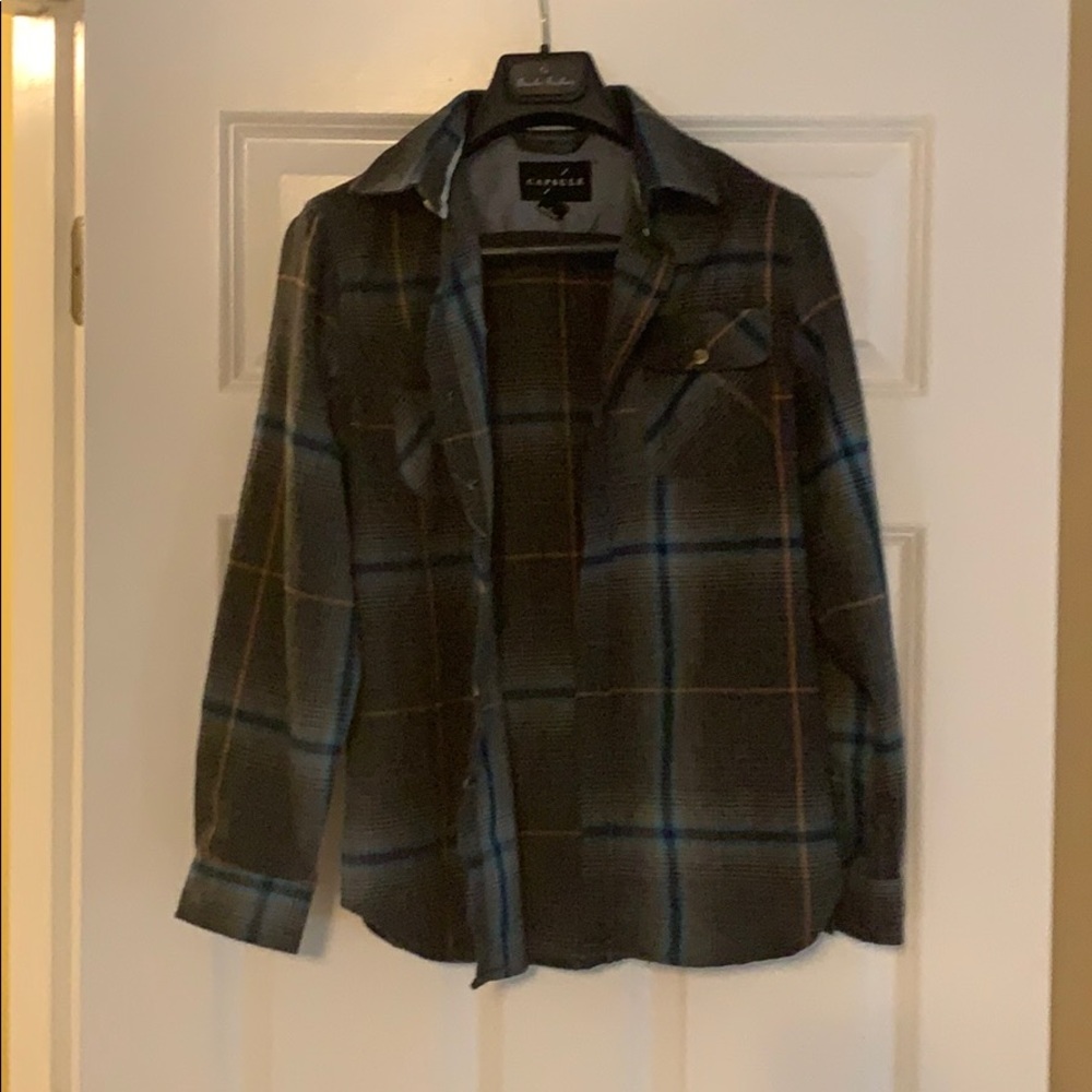 Boys casual button down shirt